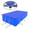 vidaXL Copertura per piscina PE rettangolare 90 g/mq Anteprima dell’immagine prodotto 4