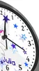 Kinderzimmer Funkwanduhr, Funkuhr Wanduhr Kinder, Einhorn Produktbild-Vorschau 2