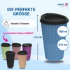 Kaffeebecher to go 300 ml - Becher mit Deckel & Produktbild-Vorschau 3