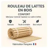 SOMMIER à LATTES 140x200 ou 140x190 SOMMIER à LATTES sur Voir les images du produit 3
