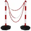 Kunststoffkette 25 M Blockierend 6 Mm Warnung Weiss-Rot Produktbild-Vorschau 6