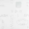 vidaXL Duschrollo 100x240 cm Splash-Design Produktbild-Vorschau 3