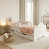 Lettino 140x70 cm con cassetto, materasso, contenitore, Anteprima dell’immagine prodotto 6