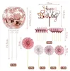 17dílná dortová dekorace narozeninový dort rose gold Náhled obrázku produktu 2