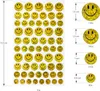 Oblique Unique 620 Smiley Sticker Glitzer Aufkleber Lächeln Produktbild-Vorschau 2