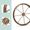 Relaxdays Roue de charrette en bois, lot de 2, décoration Voir les images du produit 5
