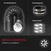 Mehrere Zubehorteile
PVC Abluftschlauch
Gummikupplung
3 Rohrschellen
 Produktbild-Vorschau