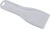 A white plastic ice scraper is shown against a white background. Voir les images du produit