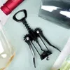 Vývrtka na víno kovová čierna 16 cm Náhľad obrázku produktu 2