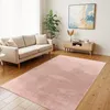 TT Home Wohnzimmer Teppich Hochflor Langflor Kunstfell Produktbild-Vorschau 1