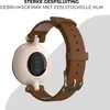 Strap-it Lederarmband - passend für Garmin Lily (braun) Produktbild-Vorschau 5