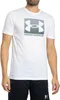 Under Armour Lose verpacktes Sport-Grafik-T-Shirt, Weiß XL Produktbild-Vorschau 7