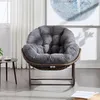 LVHOM Fauteuil à bascule avec coussin rembourré, fauteuil Voir les images du produit 10