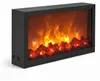 Dekorativer LED-Kamin, aus Metall, 10 x 41 x 25 cm Produktbild-Vorschau 1