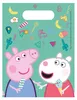 Procos Peppa Pig , Geschenktasche, Mehrfarbig, Abbildung, Produktbild-Vorschau 1