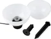 4x Außen Steckleuchten, Kugel, weiß, Erdspieß, Kabel, D 20 Produktbild-Vorschau 9