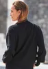 LASCANA Strickpullover mit kleinem Stehkragen schwarz Größe Produktbild-Vorschau 4