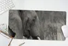 MuchoWow® Mauspad Mousepad Elefant - Tiere - Schwarz - Weiß Produktbild-Vorschau 5