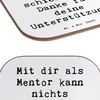 Mr. & Mrs. Panda Untersetzer für Gläser Spruch Beste Mentor Produktbild-Vorschau 5