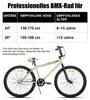 HILAND Freestyle 26 Zoll BMX, Kinderfahrrad mit 2 Stahl Produktbild-Vorschau 7