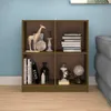 vidaXL Sideboard Honigbraun 70x33x76 cm Massivholz Kiefer - Produktbild-Vorschau 4