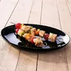 CreaTable - ITALIAN PARTY - Barbecueteller BLACK 33 cm aus Produktbild-Vorschau 8