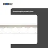 ProfileXXL PVC Abschlussprofil, Abschlussleiste, Produktbild-Vorschau 3