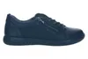 A side view of a black sneaker with a zipper. Produktbild-Vorschau