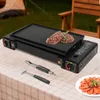 Réchaud de camping portable, réchaud de camping avec plaque Voir les images du produit 7