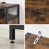 VASAGLE Schuhschrank mit 3 Klappen Schuhkipper Schuhregal Produktbild-Vorschau 8