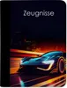 Kinder Zeugnismappe, Zeugnis Ordner A4, Auto dark Produktbild-Vorschau 1