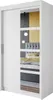 Easy4You R1 120 cm Weiß Schiebetüren Kleiderschrank Produktbild-Vorschau 1