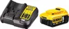 Set di alimentazione DeWALT (1 x 18V 5,0 Ah + DCB107) Anteprima dell’immagine prodotto 1