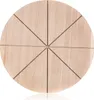 Tagliere per pizza, vassoio da portata per pizza, in legno, Anteprima dell’immagine prodotto 1