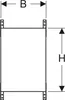 Geberit Duofix Befestigungsplatte Universal für Stuetz- und Produktbild-Vorschau 2