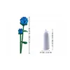 SL96116 - Rose bleue dans un vase Voir les images du produit 2