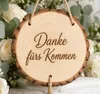 5 Stück 23-25cm Durchmesser Holzscheiben, 2 cm Dick Produktbild-Vorschau 16