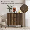 Kommode mit 3 Schubladen, moderner Kleiderschrank/Schrank, Produktbild-Vorschau 6