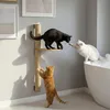 96 cm hoge wandkrabpaal voor katten met 1 plateau - Sisal Productafbeelding-voorbeeld 3