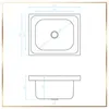 Stamar | Mobile cucina - Bianco - Lavello - 50 x 40 cm - Anteprima dell’immagine prodotto 8