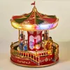 Manège de Noël à LED avec musique et personnages rotatifs, Voir les images du produit 5