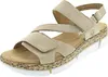 Rieker Damen Riemchensandale beige, Damen:43 EU Produktbild-Vorschau 37