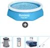 Bestway runder aufblasbarer Fast-Set-Schwimmpool – 244 x 61 Produktbild-Vorschau 1