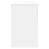 A side view of a white dresser or cabinet. Produktbild-Vorschau