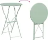 vidaXL Bistrotisch Hellmint Ø50x71 cm Pulverbeschichteter Produktbild-Vorschau 8