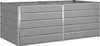 vidaXL Květináč světle šedý 195 x 100 x 75 cm pozinkovaná Náhled obrázku produktu 1