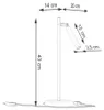 Lampa biurkowa PASTELO czarna 1xG9 8W stal 43x20x14cm Podgląd zdjęcia produktu 20