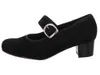 Décolleté comfort da donna in nero Anteprima dell’immagine prodotto 6