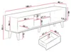 MIRJAN24 TV-Lowboard Ferido 2K1SZ, TV-Tisch mit zwei Produktbild-Vorschau 7