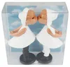 Magnetische Kusspuppen Hochzeit schwarz weiß küssendes Paar Produktbild-Vorschau 7